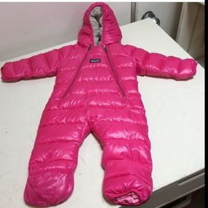 Patagonia Pink Snowsuit 3m